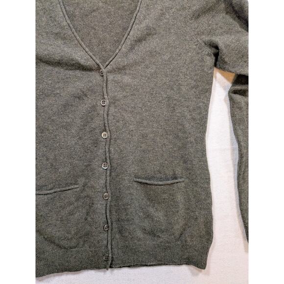 repeat cashmere easy knit green cardigan size XS - Picture 3 of 5